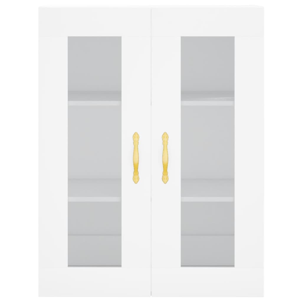 vidaXL Dulap cu montaj pe perete, alb, 69,5x34x90 cm vidaXL Dulap cu montaj pe perete, alb, 69,5x34x90 cm