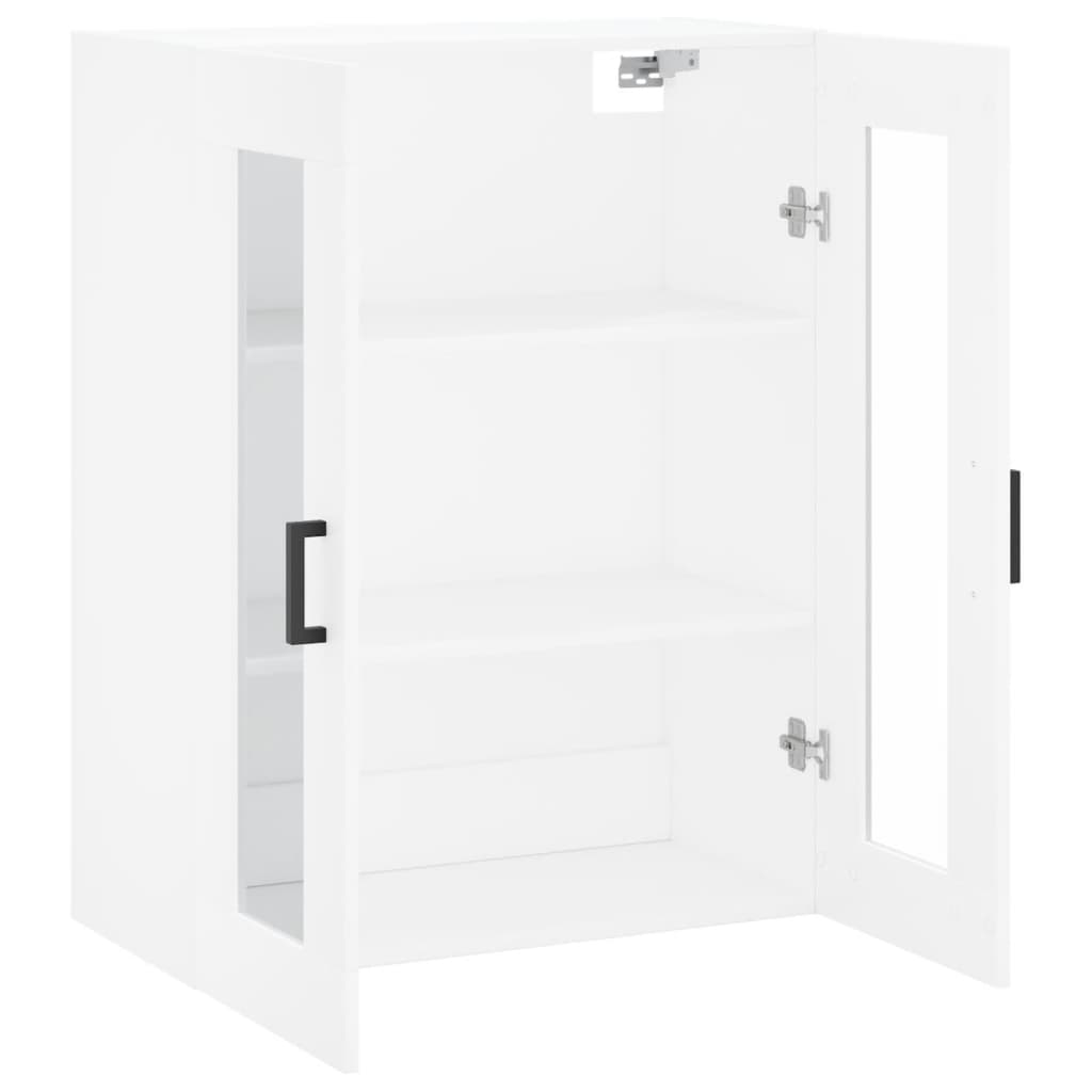 vidaXL Dulap cu montaj pe perete, alb, 69,5x34x90 cm vidaXL Dulap cu montaj pe perete, alb, 69,5x34x90 cm