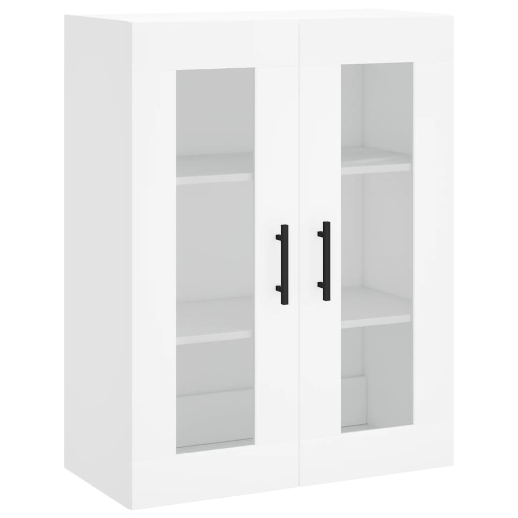 vidaXL Dulap cu montaj pe perete, alb, 69,5x34x90 cm