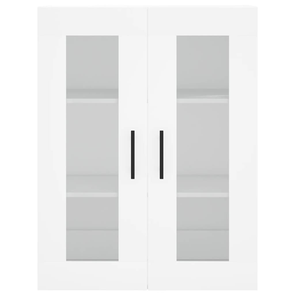 vidaXL Dulap cu montaj pe perete, alb, 69,5x34x90 cm