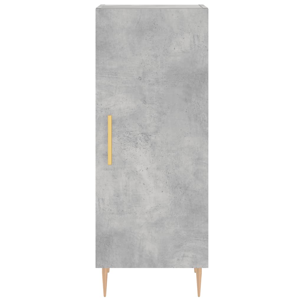 vidaXL Servantă, gri beton, 34,5x34x90 cm, lemn compozit vidaXL Servantă, gri beton, 34,5x34x90 cm, lemn compozit