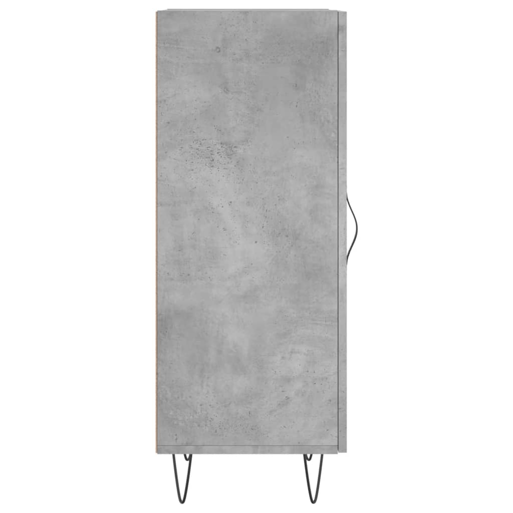 vidaXL Servantă, gri beton, 34,5x34x90 cm, lemn compozit vidaXL Servantă, gri beton, 34,5x34x90 cm, lemn compozit
