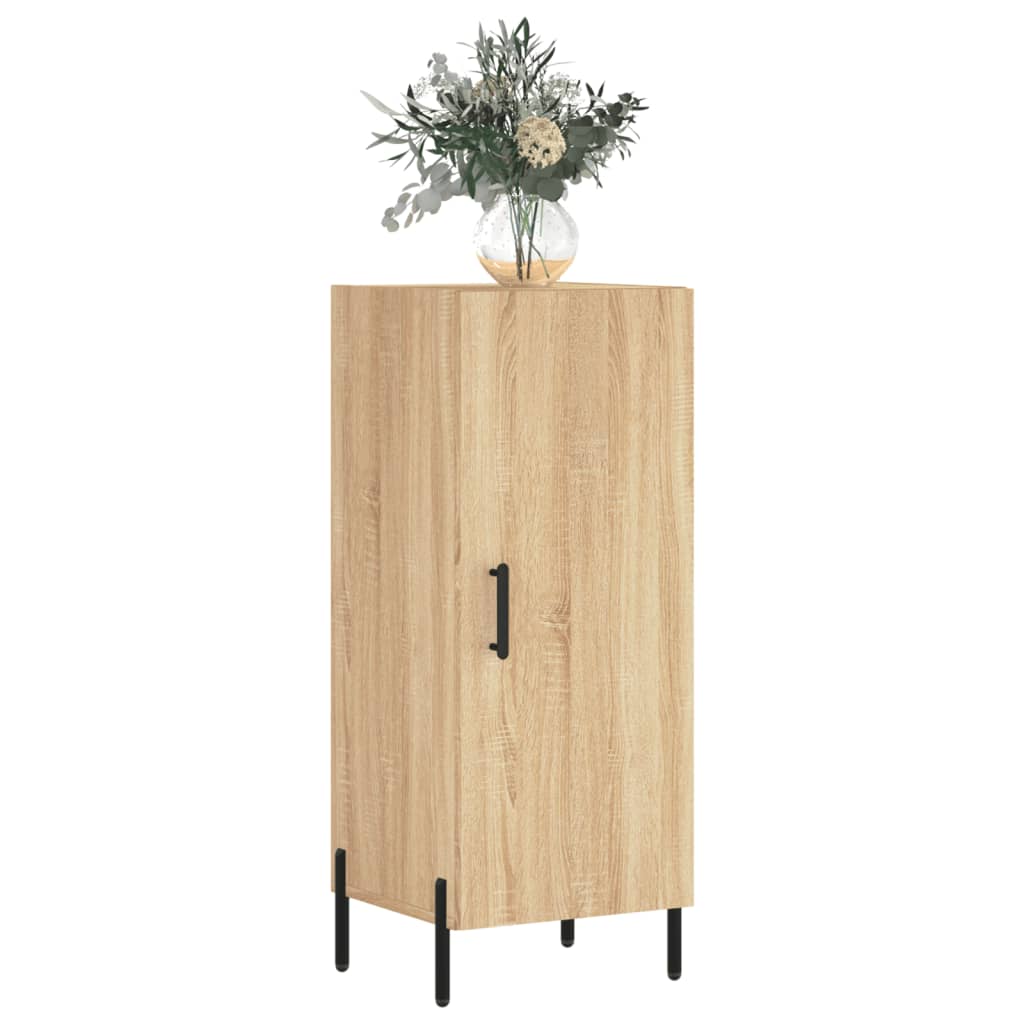 vidaXL Servantă, stejar sonoma, 34,5x34x90 cm, lemn compozit vidaXL Servantă, stejar sonoma, 34,5x34x90 cm, lemn compozit