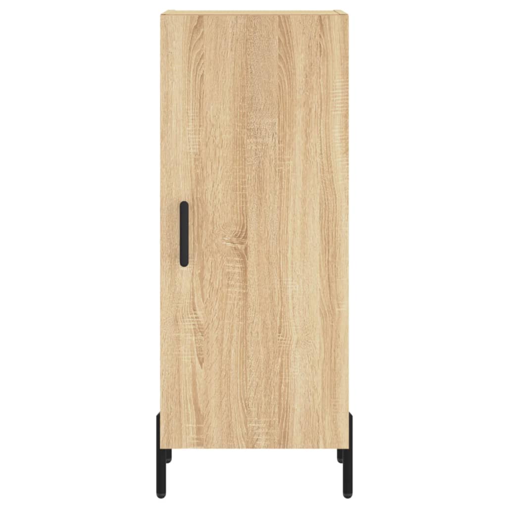 vidaXL Servantă, stejar sonoma, 34,5x34x90 cm, lemn compozit vidaXL Servantă, stejar sonoma, 34,5x34x90 cm, lemn compozit