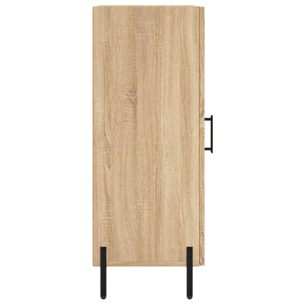 vidaXL Servantă, stejar sonoma, 34,5x34x90 cm, lemn compozit vidaXL Servantă, stejar sonoma, 34,5x34x90 cm, lemn compozit