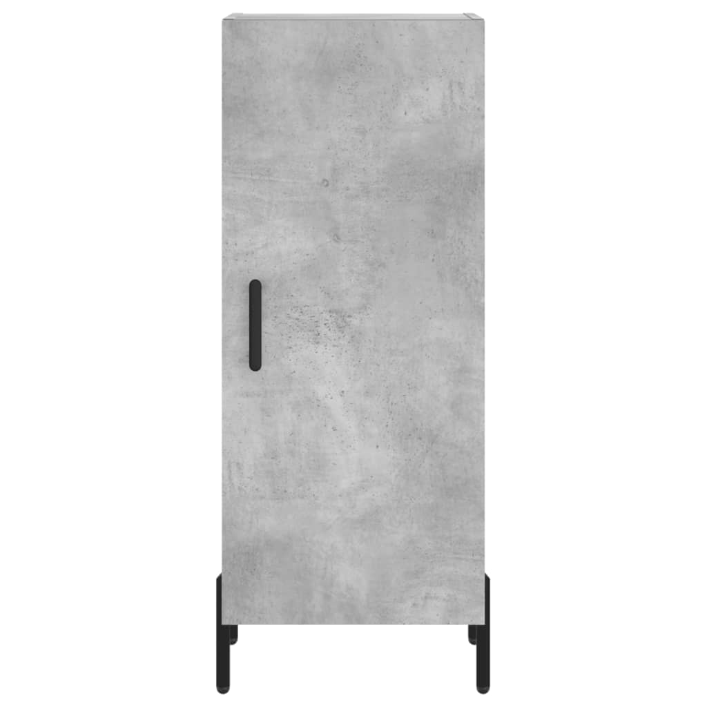 vidaXL Servantă, gri beton, 34,5x34x90 cm, lemn compozit vidaXL Servantă, gri beton, 34,5x34x90 cm, lemn compozit