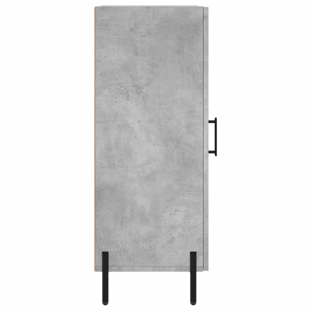 vidaXL Servantă, gri beton, 34,5x34x90 cm, lemn compozit vidaXL Servantă, gri beton, 34,5x34x90 cm, lemn compozit