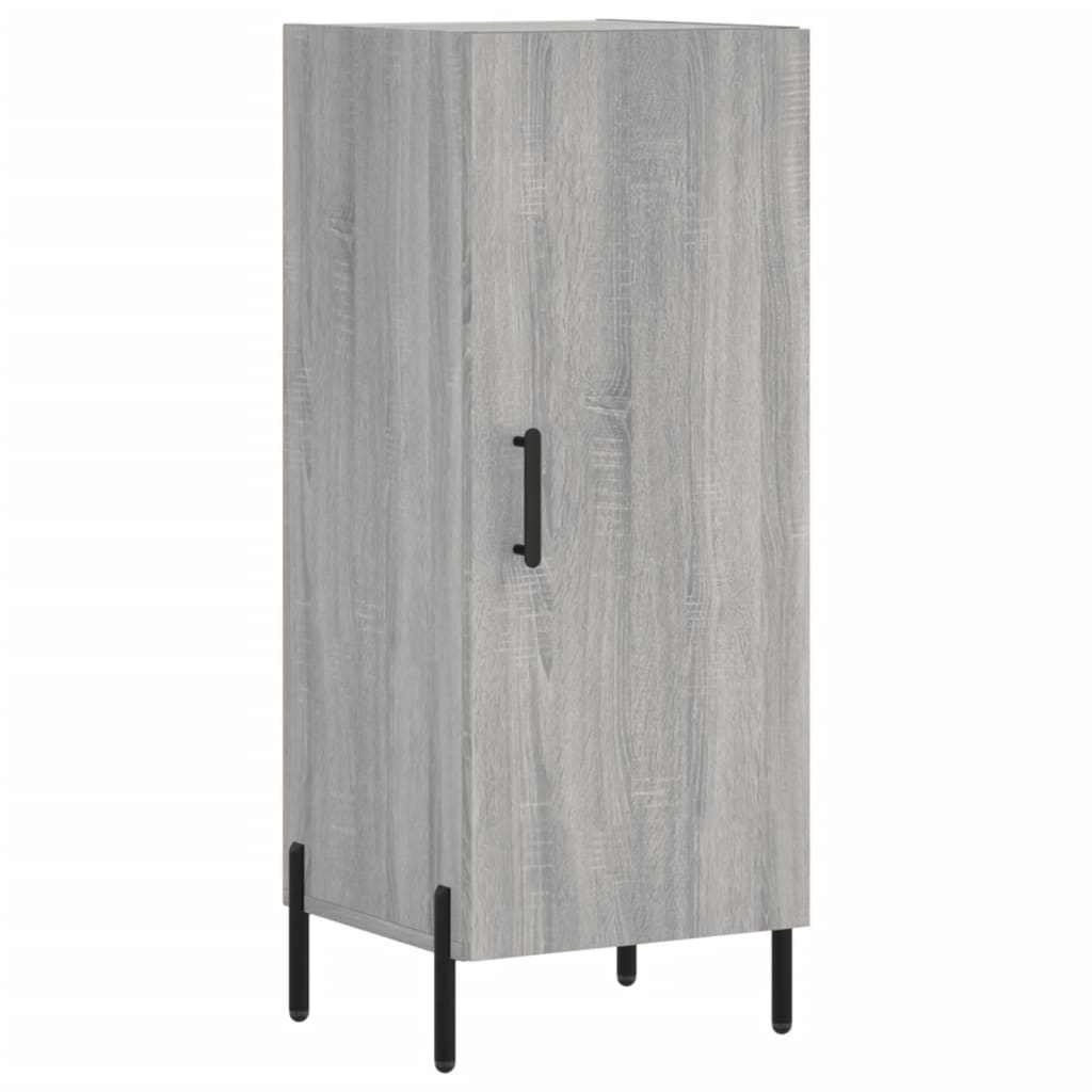vidaXL Servantă, gri sonoma, 34,5x34x90 cm, lemn compozit vidaXL Servantă, gri sonoma, 34,5x34x90 cm, lemn compozit