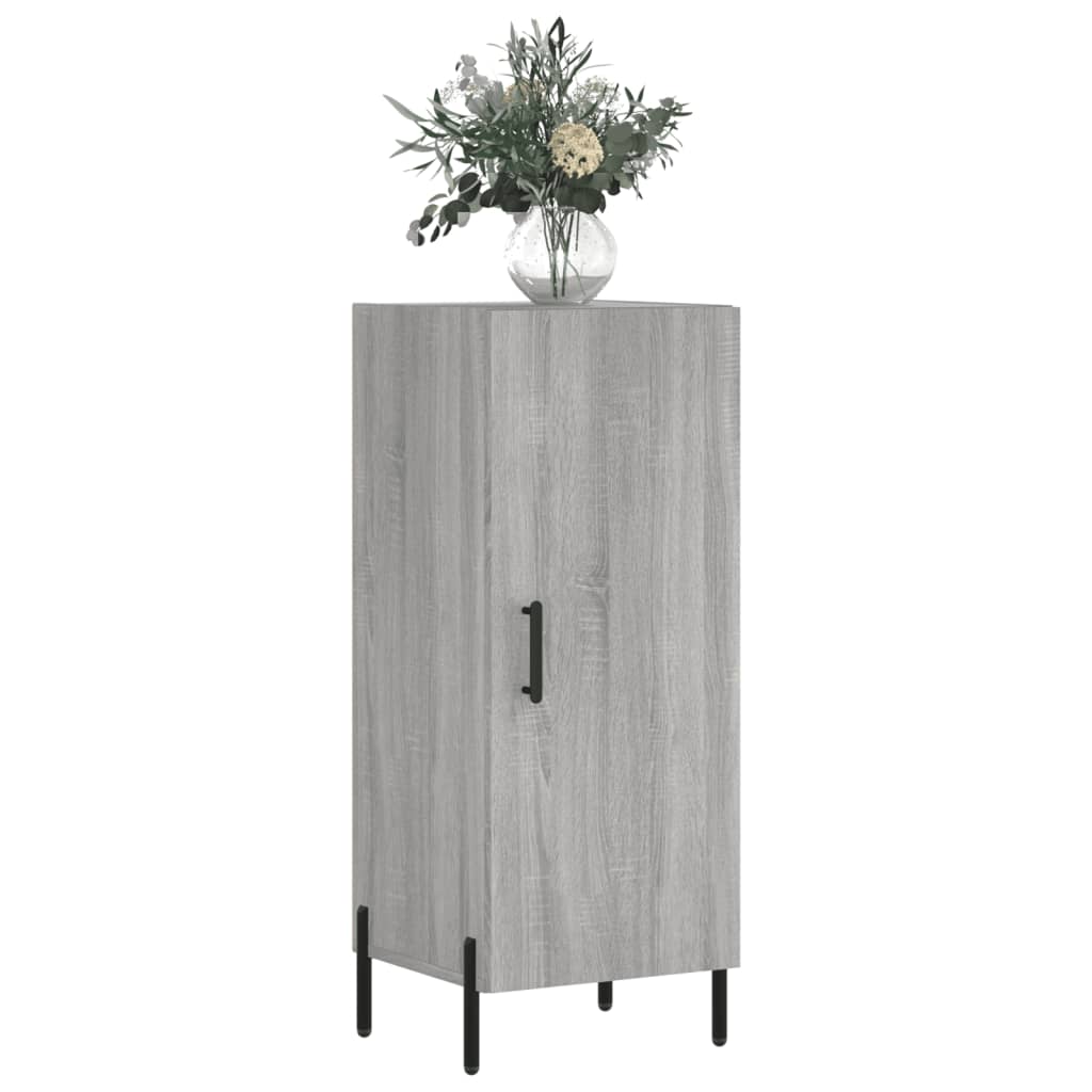 vidaXL Servantă, gri sonoma, 34,5x34x90 cm, lemn compozit vidaXL Servantă, gri sonoma, 34,5x34x90 cm, lemn compozit