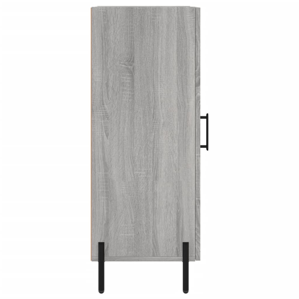 vidaXL Servantă, gri sonoma, 34,5x34x90 cm, lemn compozit vidaXL Servantă, gri sonoma, 34,5x34x90 cm, lemn compozit