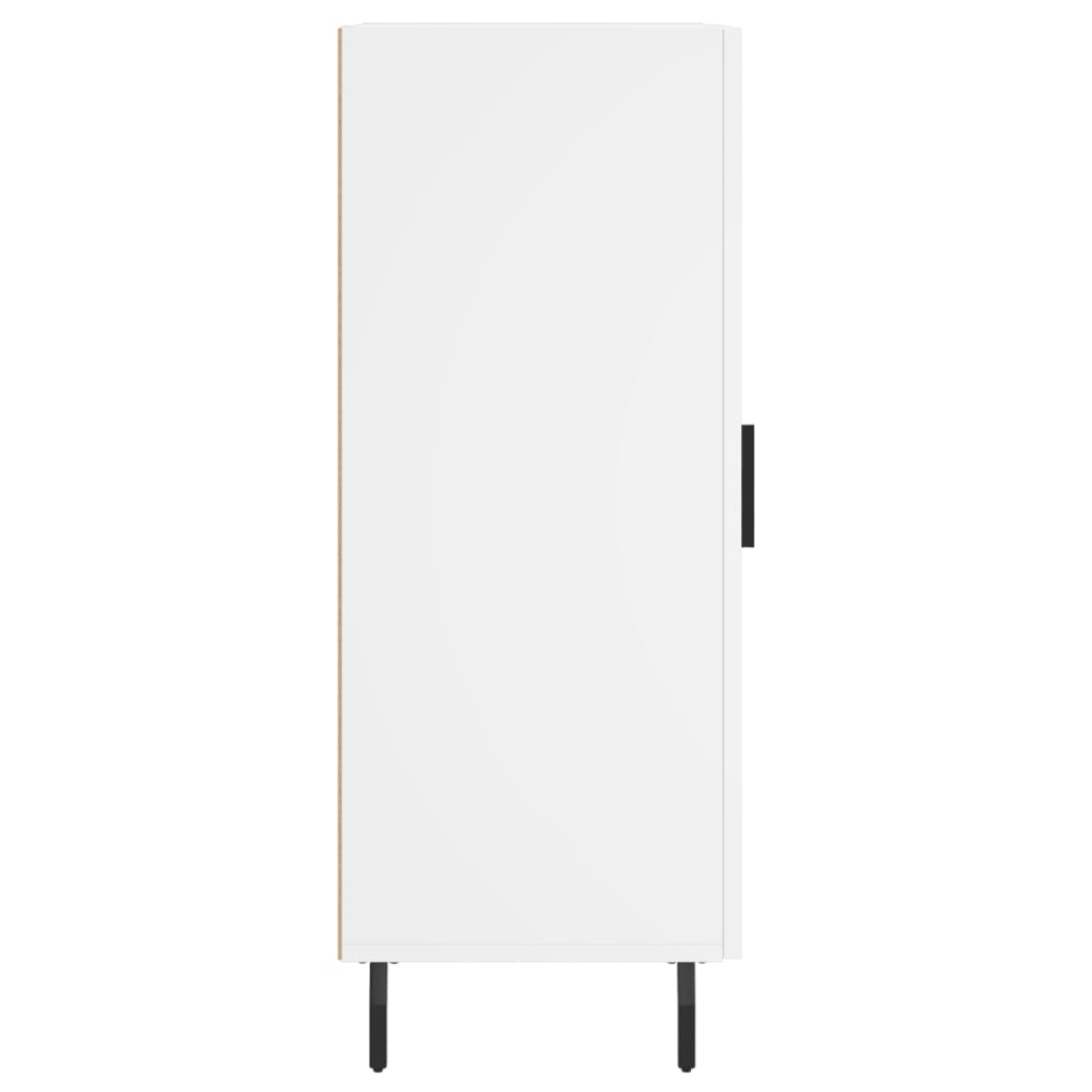 vidaXL Servantă, alb, 34,5x34x90 cm, lemn compozit vidaXL Servantă, alb, 34,5x34x90 cm, lemn compozit