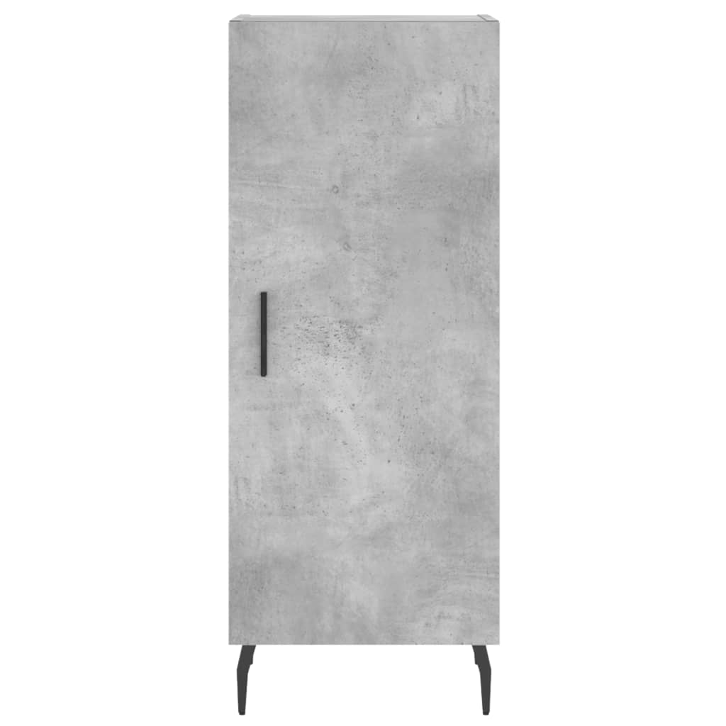 vidaXL Servantă, gri beton, 34,5x34x90 cm, lemn compozit vidaXL Servantă, gri beton, 34,5x34x90 cm, lemn compozit