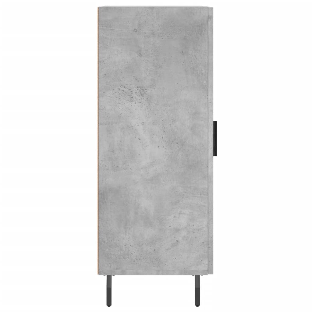 vidaXL Servantă, gri beton, 34,5x34x90 cm, lemn compozit vidaXL Servantă, gri beton, 34,5x34x90 cm, lemn compozit