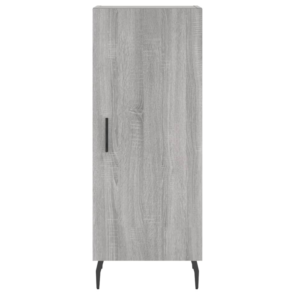 vidaXL Servantă, gri sonoma, 34,5x34x90 cm, lemn compozit vidaXL Servantă, gri sonoma, 34,5x34x90 cm, lemn compozit