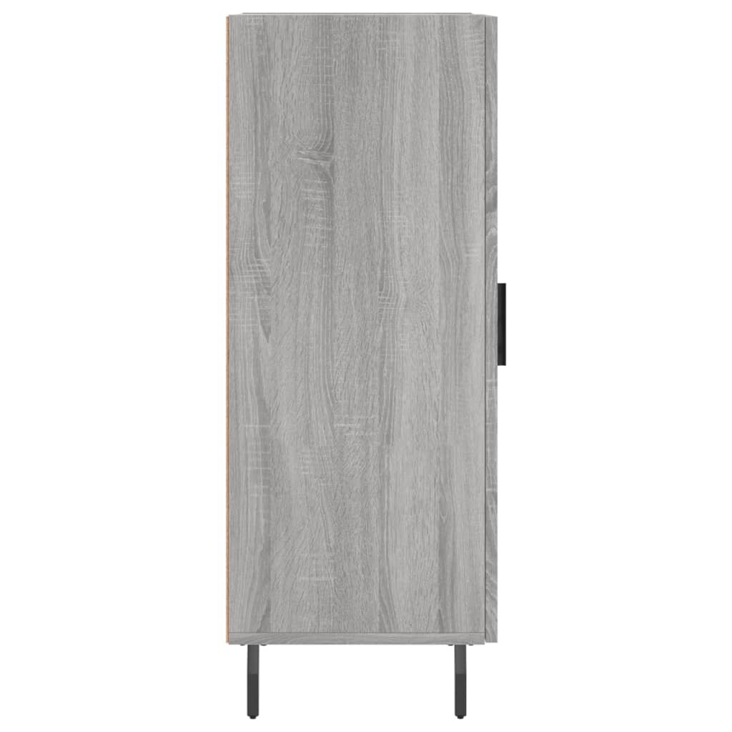 vidaXL Servantă, gri sonoma, 34,5x34x90 cm, lemn compozit vidaXL Servantă, gri sonoma, 34,5x34x90 cm, lemn compozit