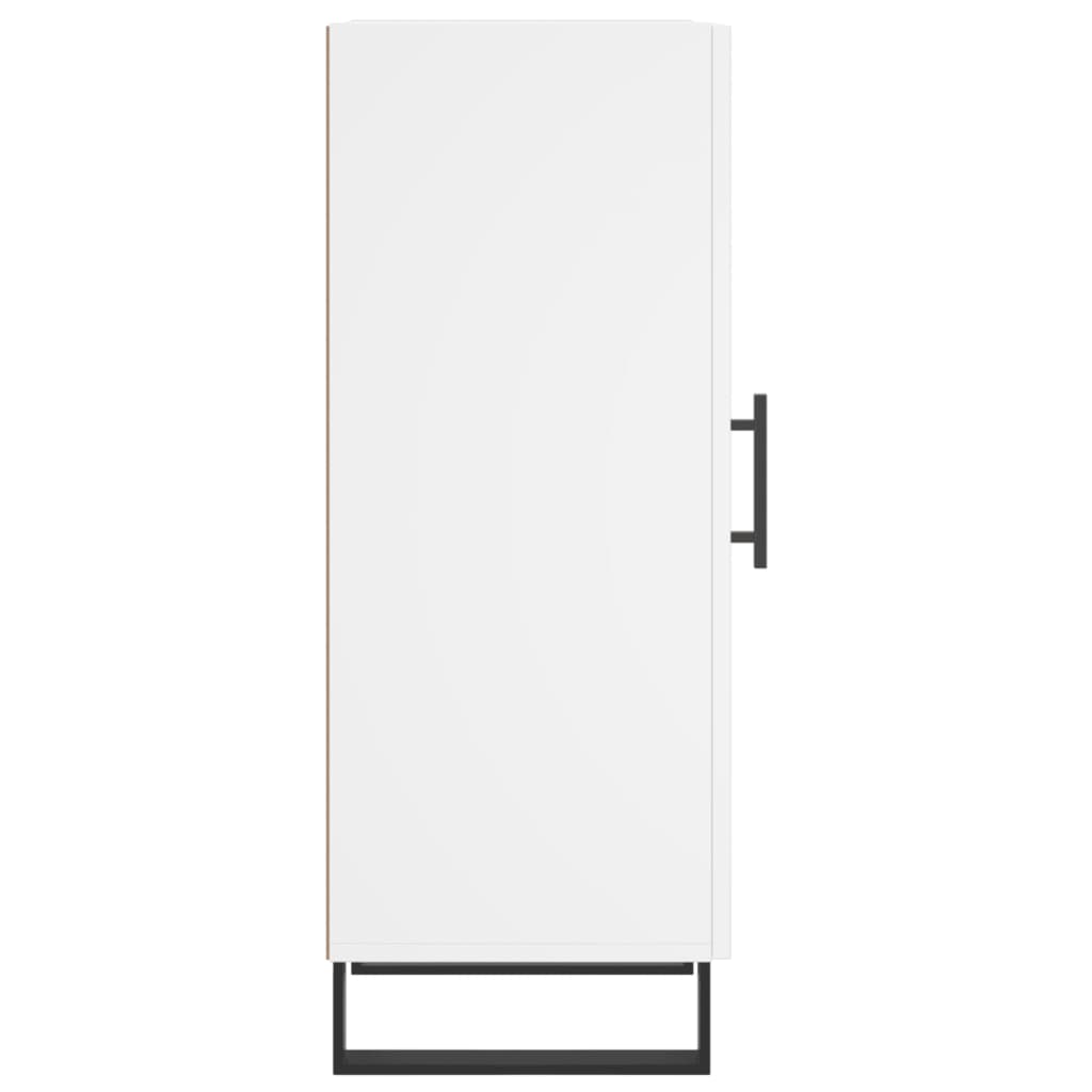 vidaXL Servantă, alb, 34,5x34x90 cm, lemn compozit vidaXL Servantă, alb, 34,5x34x90 cm, lemn compozit