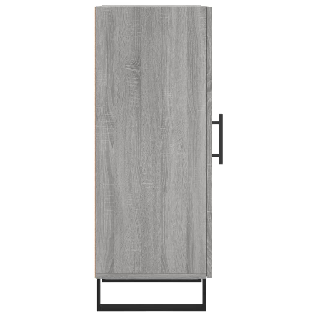 vidaXL Servantă, gri sonoma, 34,5x34x90 cm, lemn compozit vidaXL Servantă, gri sonoma, 34,5x34x90 cm, lemn compozit