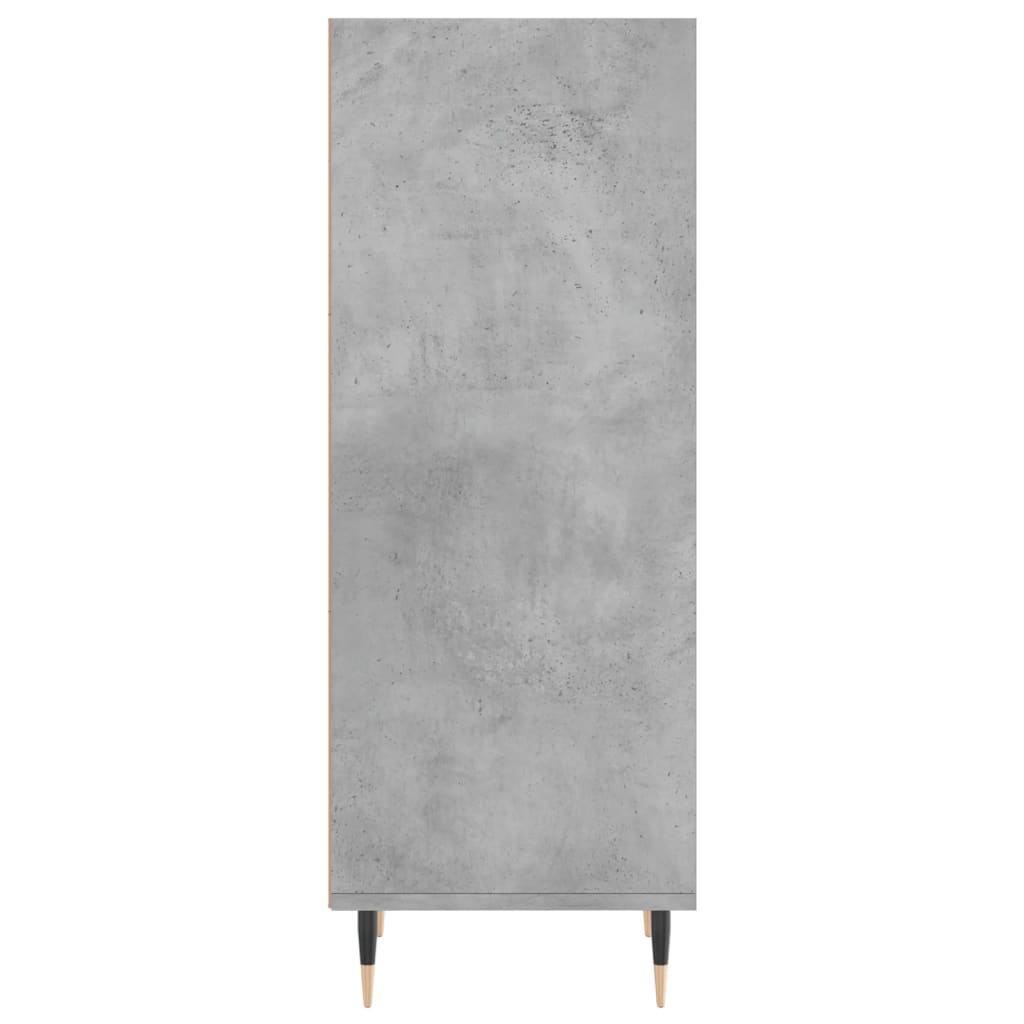 vidaXL Servantă, gri beton, 34,5x32,5x90 cm, lemn prelucrat vidaXL Servantă, gri beton, 34,5x32,5x90 cm, lemn prelucrat