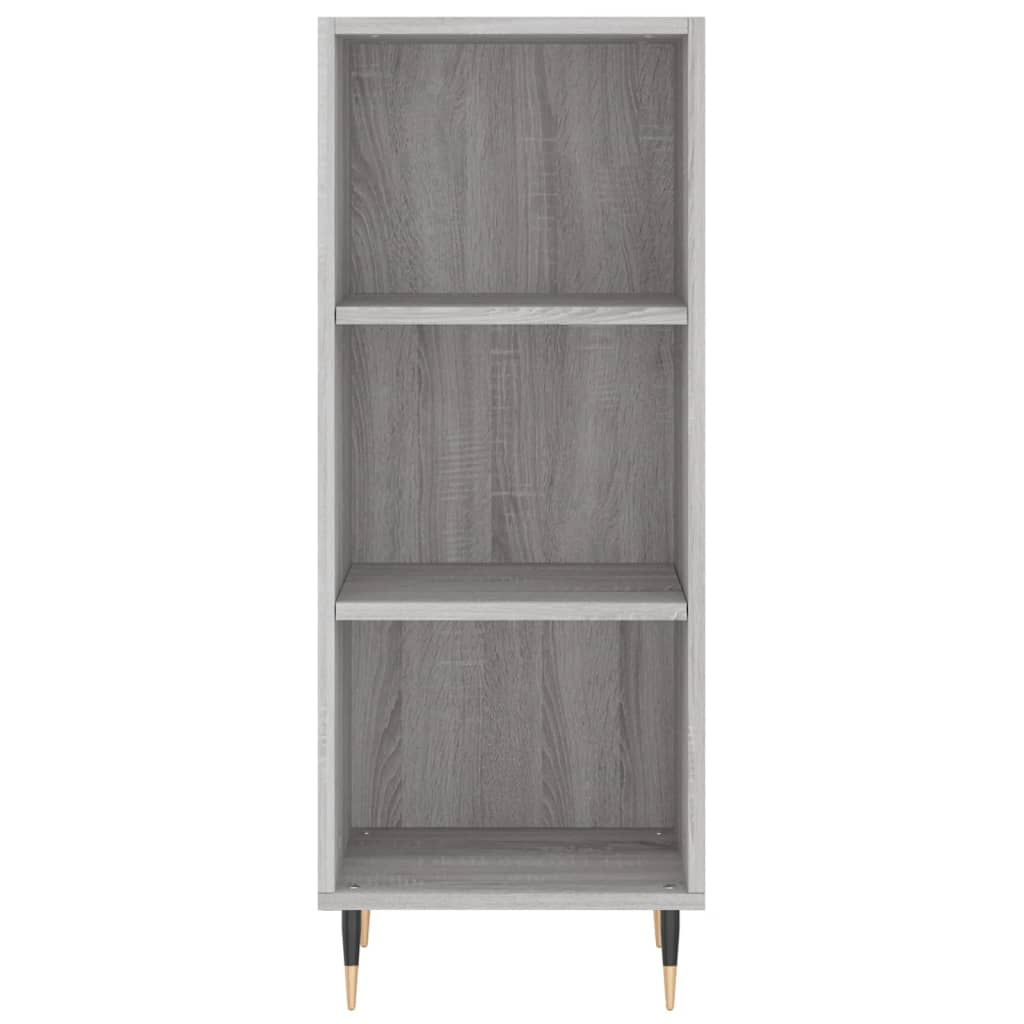 vidaXL Servantă, gri sonoma, 34,5x32,5x90 cm, lemn compozit vidaXL Servantă, gri sonoma, 34,5x32,5x90 cm, lemn compozit