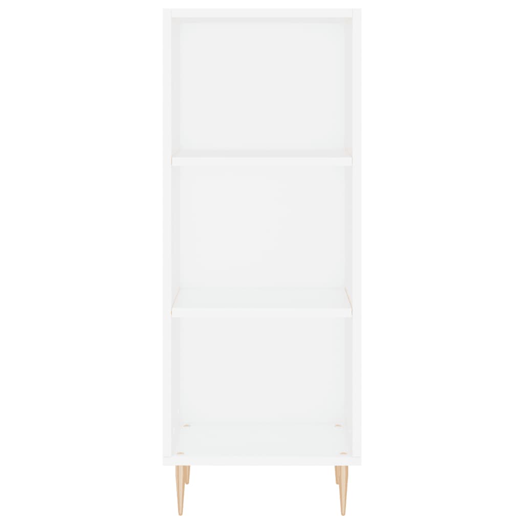 vidaXL Servantă, alb, 34,5x32,5x90 cm, lemn prelucrat vidaXL Servantă, alb, 34,5x32,5x90 cm, lemn prelucrat