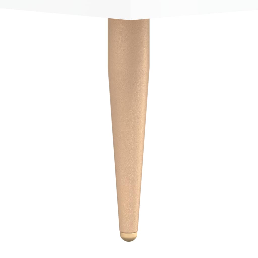 vidaXL Servantă, alb extralucios, 34,5x32,5x90 cm, lemn compozit