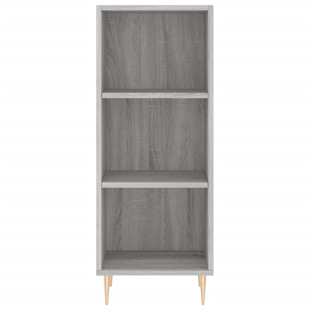 vidaXL Servantă, gri sonoma, 34,5x32,5x90 cm, lemn compozit vidaXL Servantă, gri sonoma, 34,5x32,5x90 cm, lemn compozit