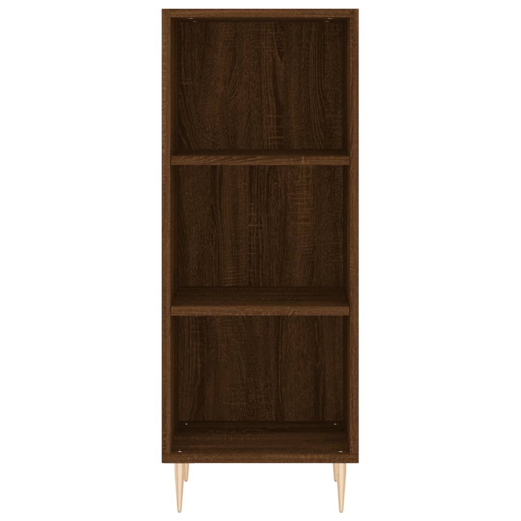vidaXL Servantă, stejar sonoma, 34,5x32,5x90 cm, lemn prelucrat