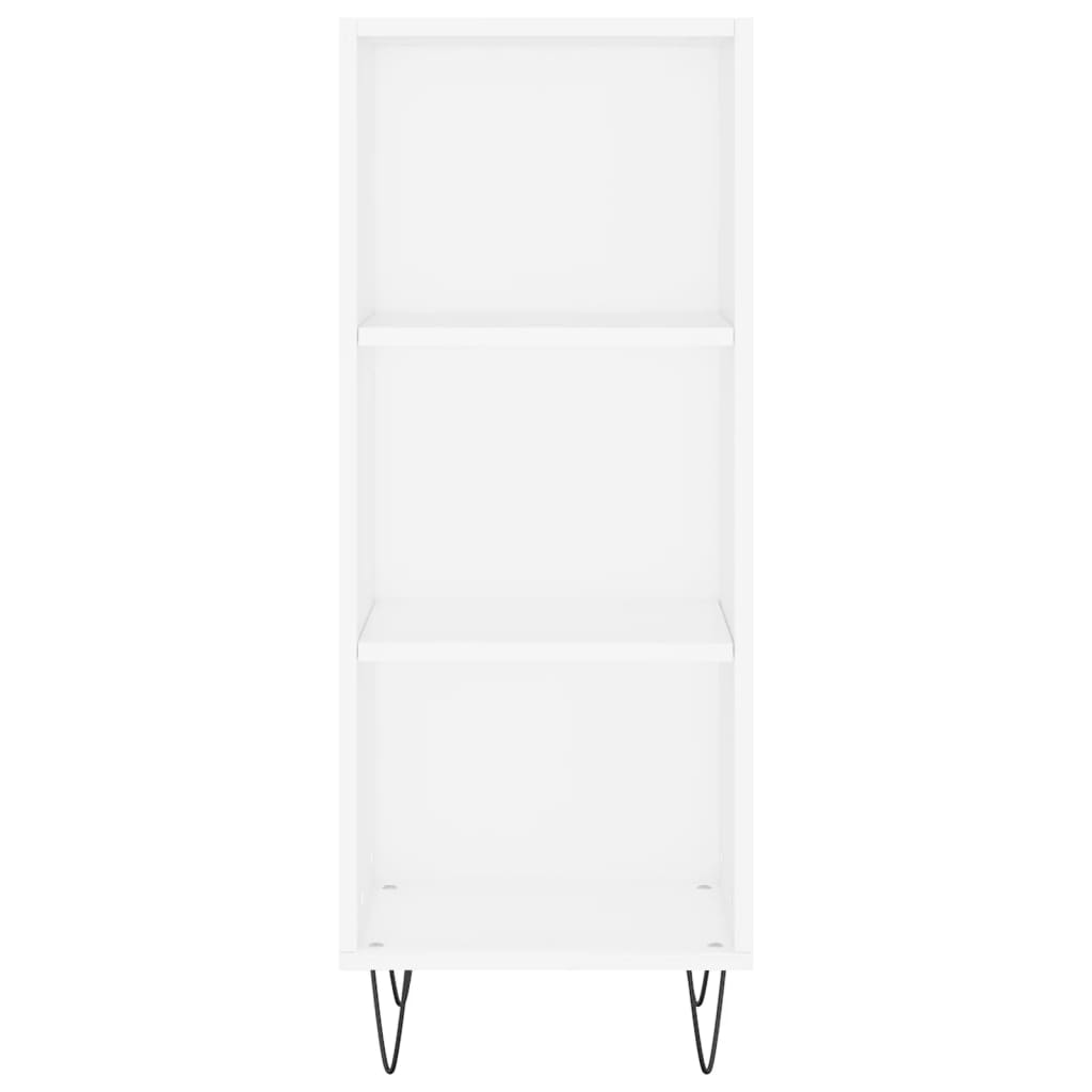 vidaXL Servantă, alb, 34,5x32,5x90 cm, lemn prelucrat vidaXL Servantă, alb, 34,5x32,5x90 cm, lemn prelucrat