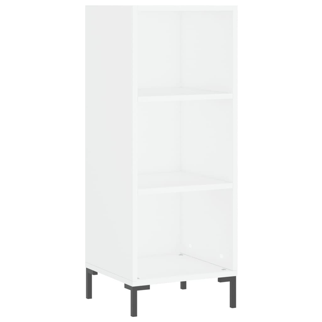 vidaXL Servantă, alb, 34,5x32,5x90 cm, lemn prelucrat vidaXL Servantă, alb, 34,5x32,5x90 cm, lemn prelucrat