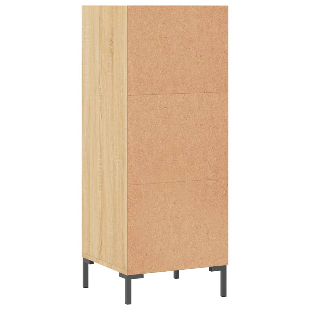 vidaXL Servantă, stejar sonoma, 34,5x32,5x90 cm, lemn compozit vidaXL Servantă, stejar sonoma, 34,5x32,5x90 cm, lemn compozit