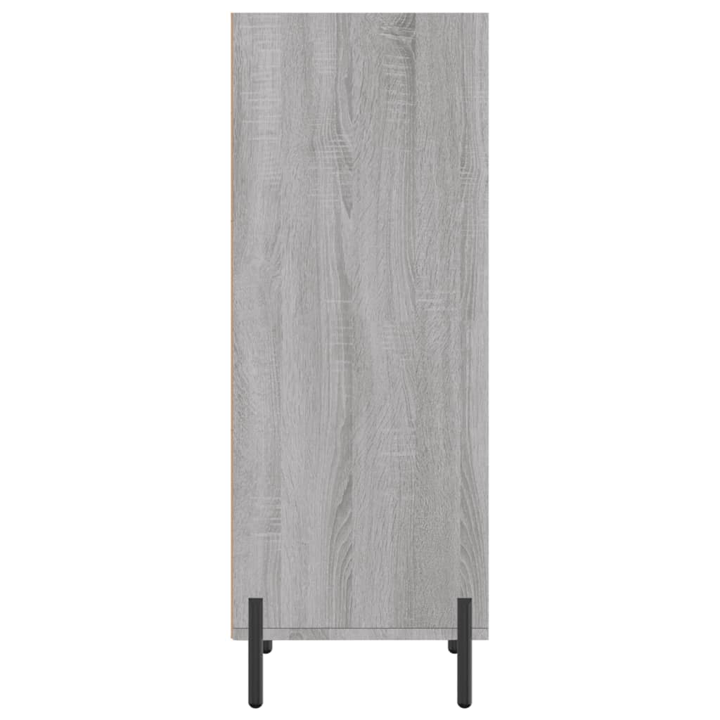 vidaXL Servantă, gri sonoma, 34,5x32,5x90 cm, lemn compozit vidaXL Servantă, gri sonoma, 34,5x32,5x90 cm, lemn compozit