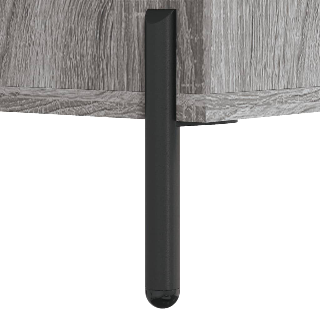 vidaXL Servantă, gri sonoma, 34,5x32,5x90 cm, lemn compozit vidaXL Servantă, gri sonoma, 34,5x32,5x90 cm, lemn compozit
