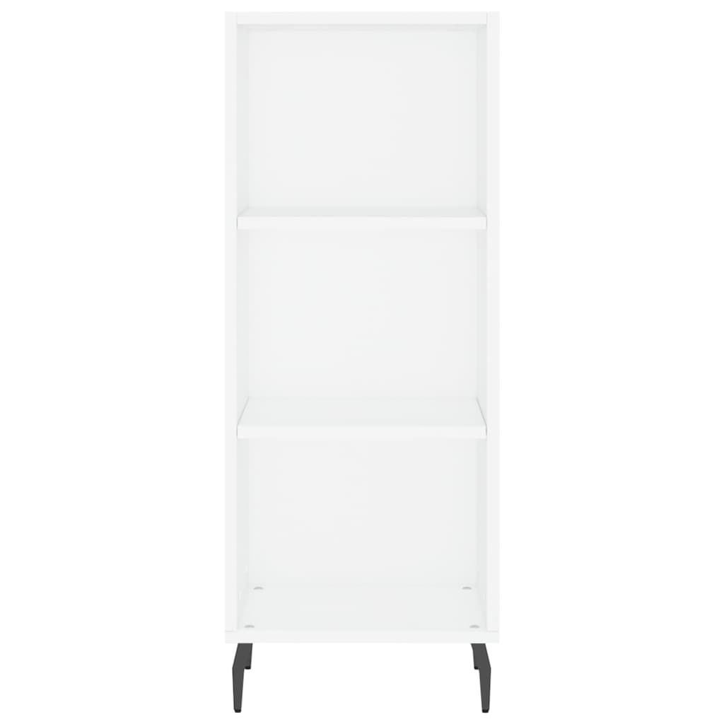 vidaXL Servantă, alb, 34,5x32,5x90 cm, lemn prelucrat vidaXL Servantă, alb, 34,5x32,5x90 cm, lemn prelucrat
