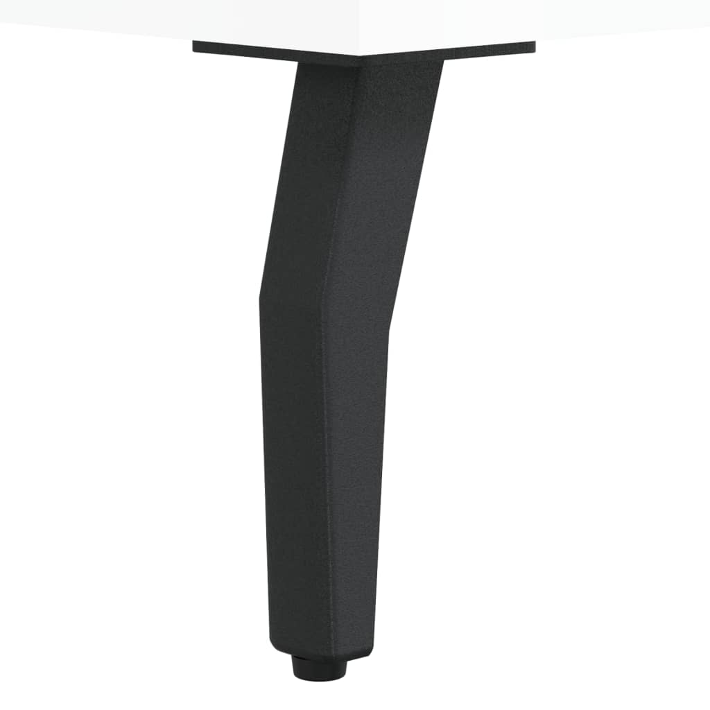 vidaXL Servantă, alb extralucios, 34,5x32,5x90 cm, lemn compozit vidaXL Servantă, alb extralucios, 34,5x32,5x90 cm, lemn compozit