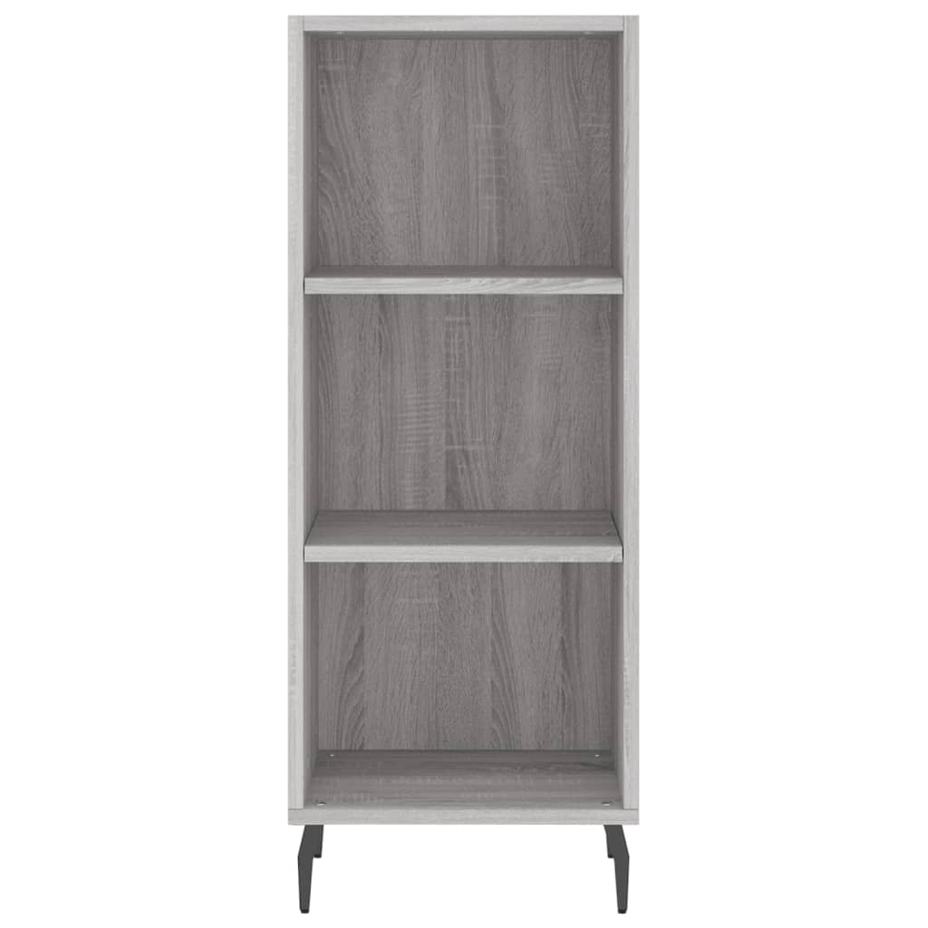 vidaXL Servantă, gri sonoma, 34,5x32,5x90 cm, lemn compozit vidaXL Servantă, gri sonoma, 34,5x32,5x90 cm, lemn compozit