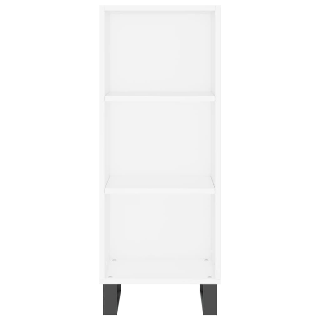vidaXL Servantă, alb, 34,5x32,5x90 cm, lemn prelucrat vidaXL Servantă, alb, 34,5x32,5x90 cm, lemn prelucrat