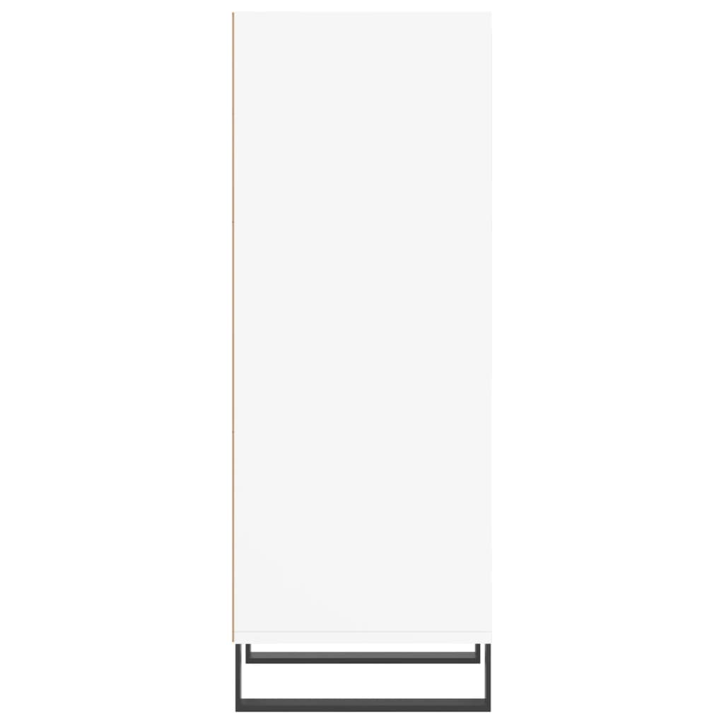 vidaXL Servantă, alb, 34,5x32,5x90 cm, lemn prelucrat vidaXL Servantă, alb, 34,5x32,5x90 cm, lemn prelucrat