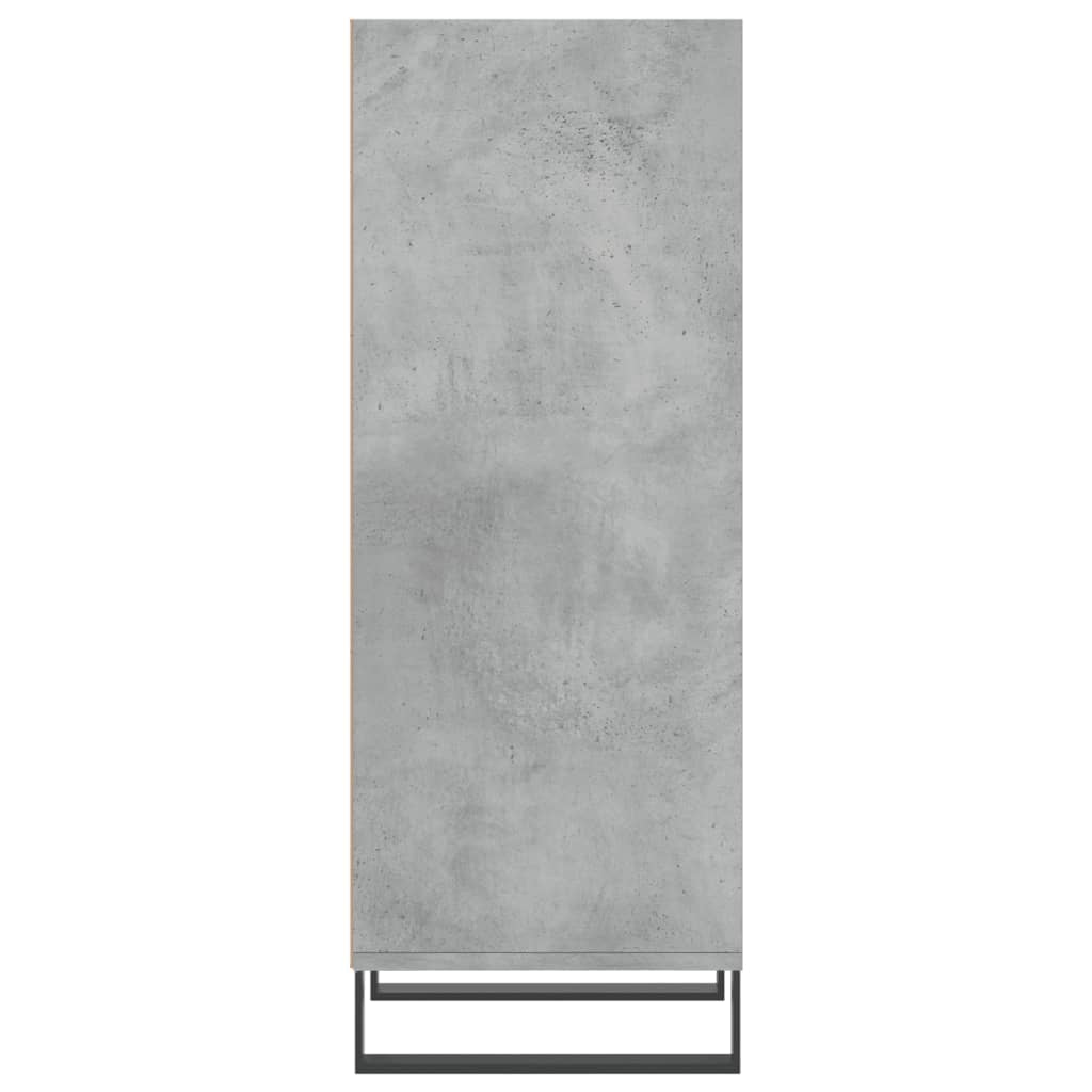 vidaXL Servantă, gri beton, 34,5x32,5x90 cm, lemn prelucrat vidaXL Servantă, gri beton, 34,5x32,5x90 cm, lemn prelucrat