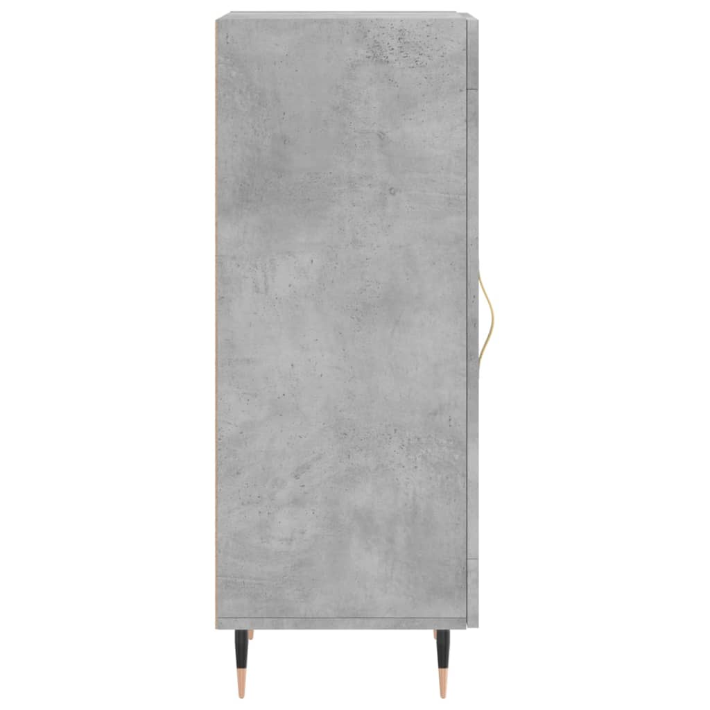 vidaXL Servantă, gri beton, 34,5x34x90 cm, lemn compozit vidaXL Servantă, gri beton, 34,5x34x90 cm, lemn compozit