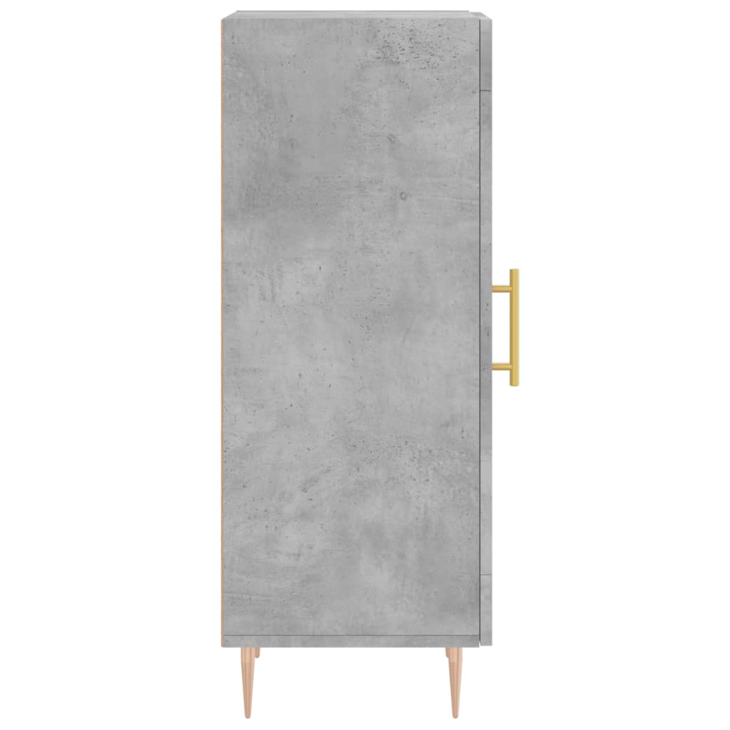 vidaXL Servantă, gri beton, 34,5x34x90 cm, lemn compozit vidaXL Servantă, gri beton, 34,5x34x90 cm, lemn compozit