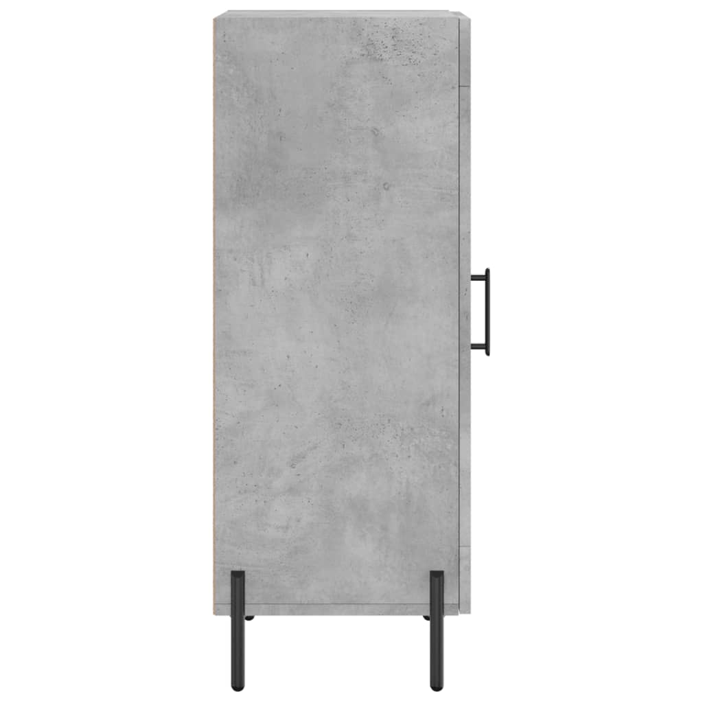 vidaXL Servantă, gri beton, 34,5x34x90 cm, lemn compozit vidaXL Servantă, gri beton, 34,5x34x90 cm, lemn compozit