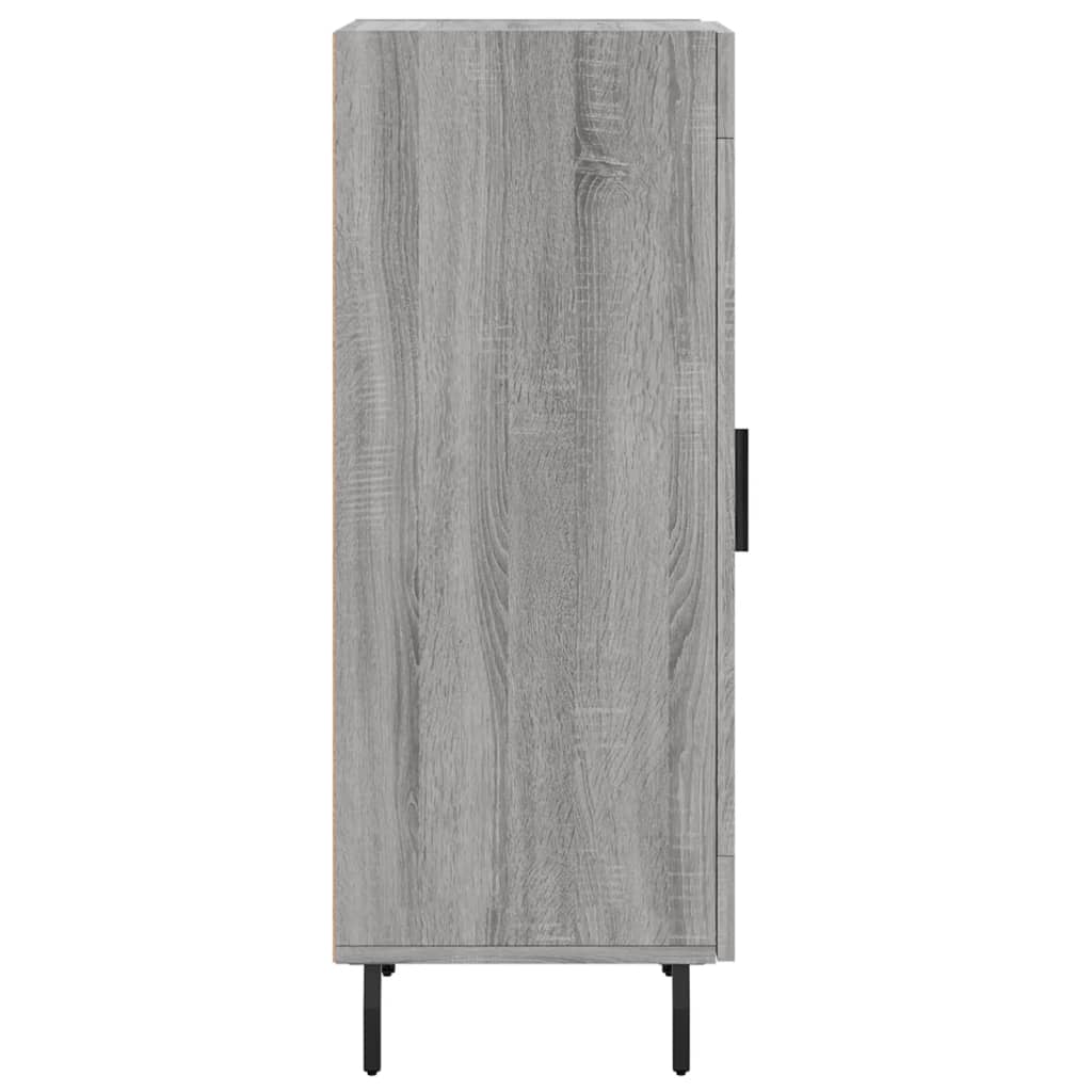 vidaXL Servantă, gri sonoma, 34,5x34x90 cm, lemn compozit vidaXL Servantă, gri sonoma, 34,5x34x90 cm, lemn compozit