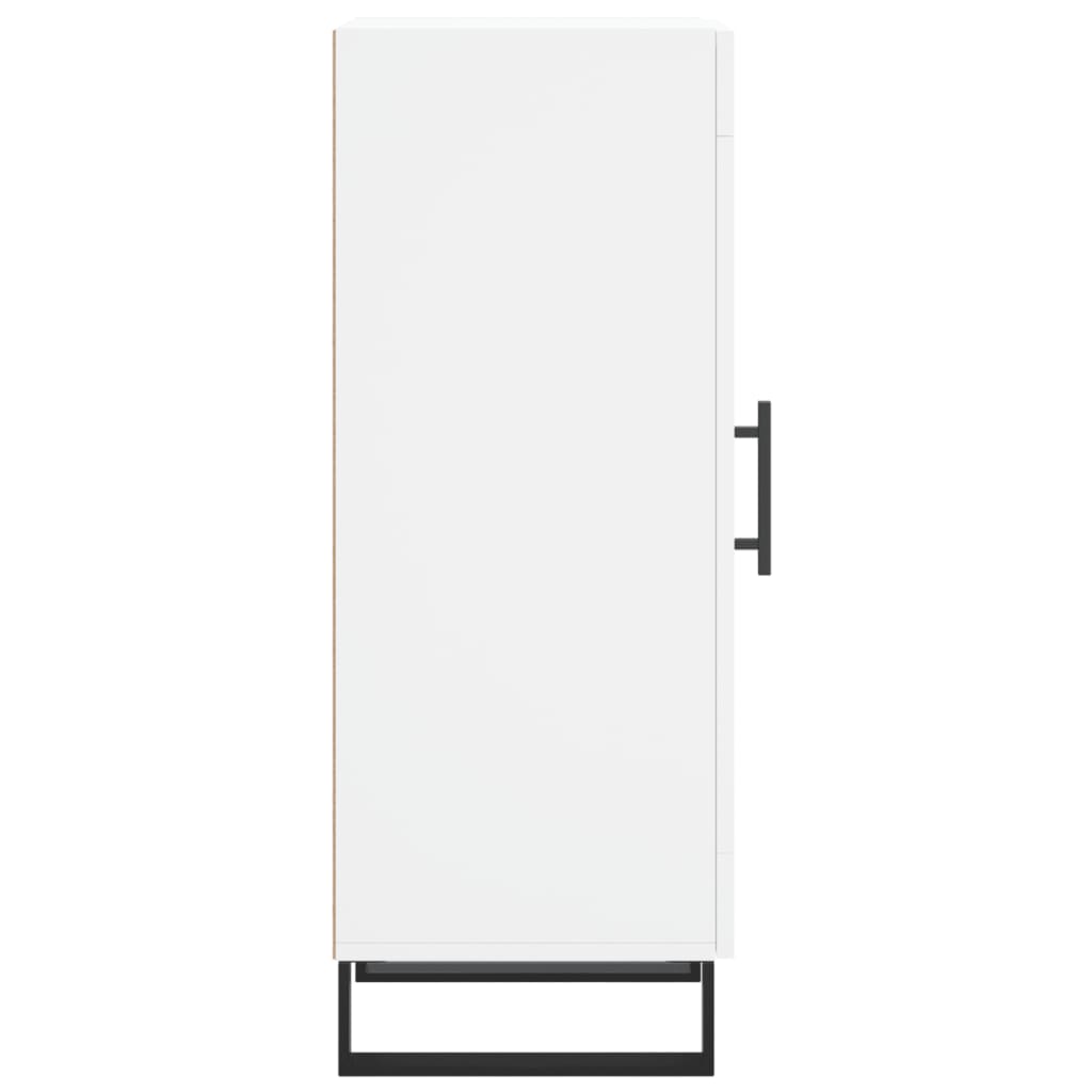 vidaXL Servantă, alb, 34,5x34x90 cm, lemn compozit vidaXL Servantă, alb, 34,5x34x90 cm, lemn compozit