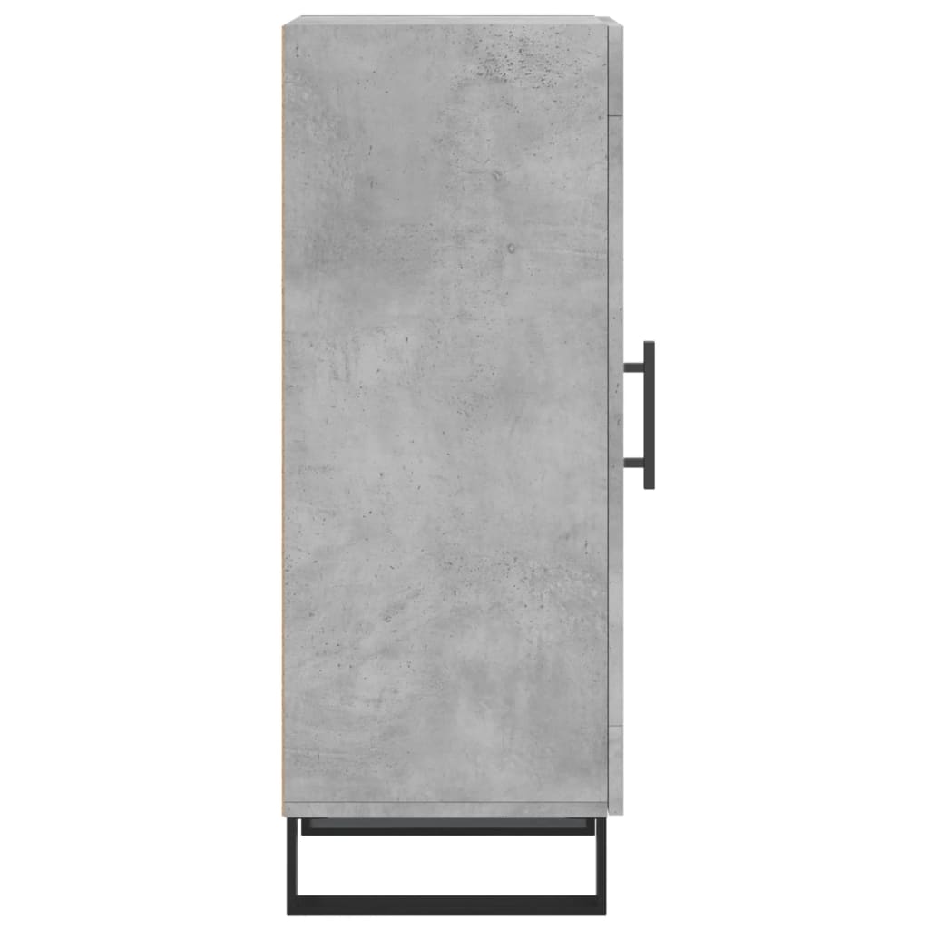 vidaXL Servantă, gri beton, 34,5x34x90 cm, lemn compozit vidaXL Servantă, gri beton, 34,5x34x90 cm, lemn compozit
