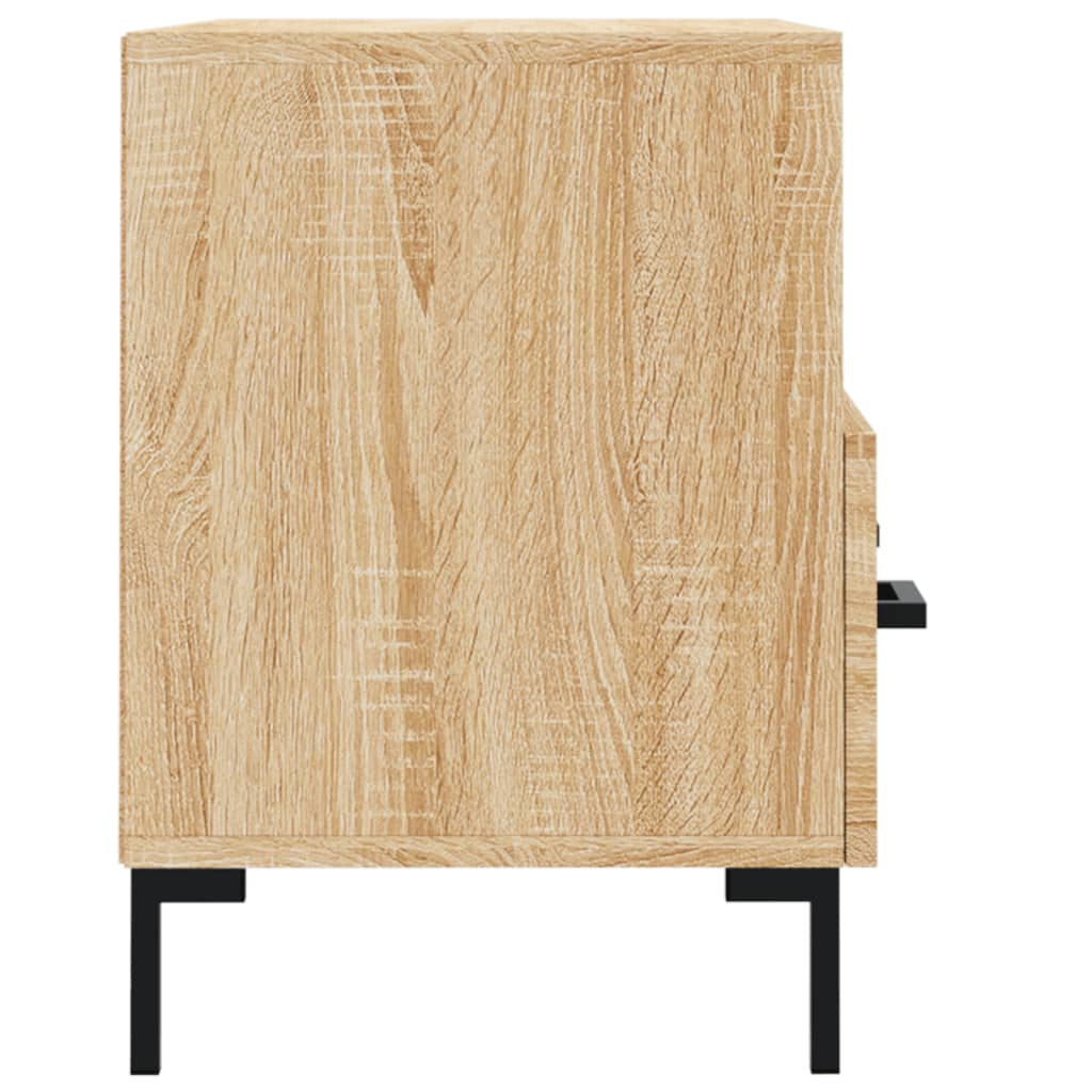 vidaXL Comodă TV, stejar sonoma, 80x36x50 cm, lemn prelucrat