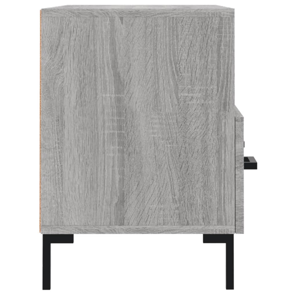 vidaXL Comodă TV, gri sonoma, 80x36x50 cm, lemn prelucrat vidaXL Comodă TV, gri sonoma, 80x36x50 cm, lemn prelucrat