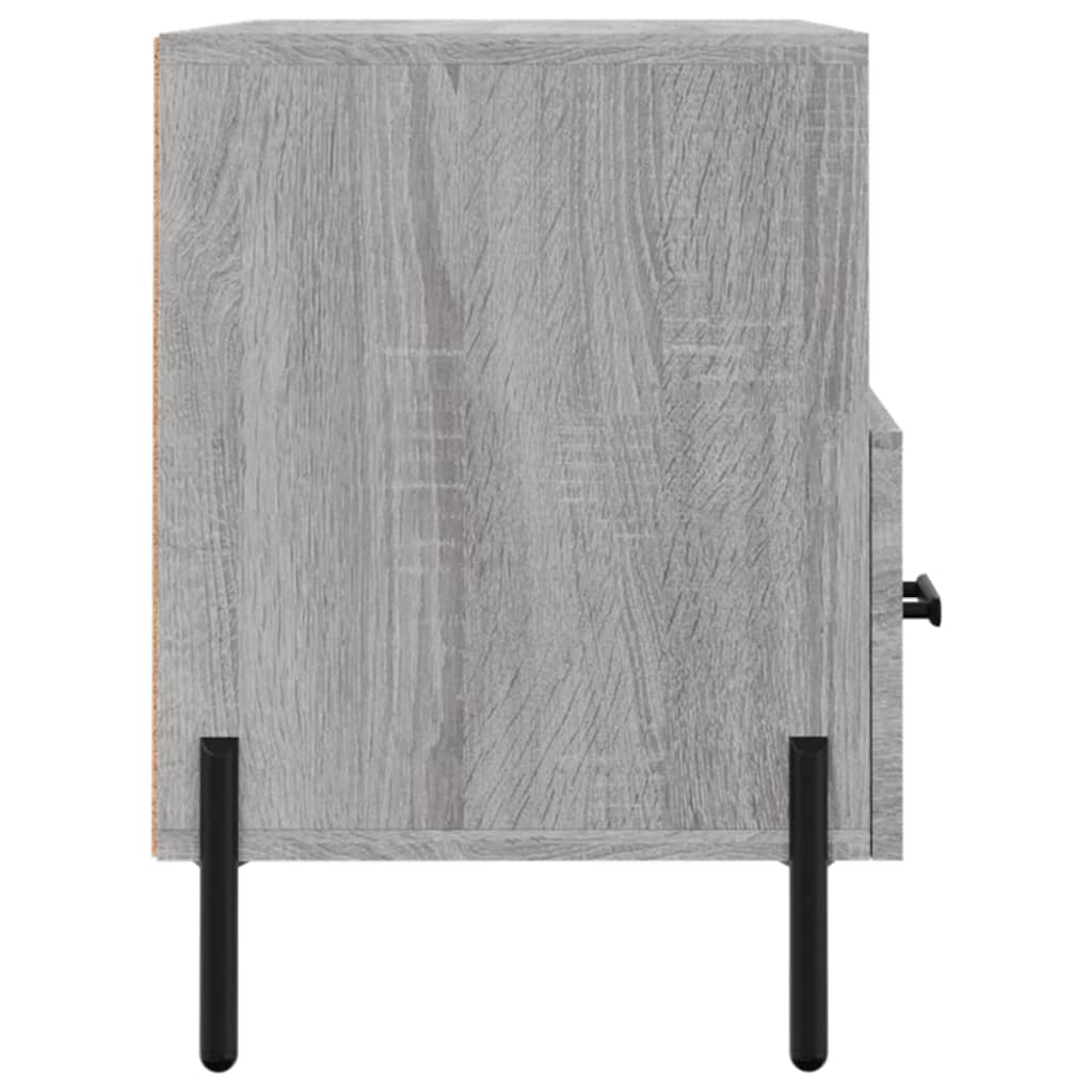 vidaXL Comodă TV, gri sonoma, 80x36x50 cm, lemn prelucrat vidaXL Comodă TV, gri sonoma, 80x36x50 cm, lemn prelucrat
