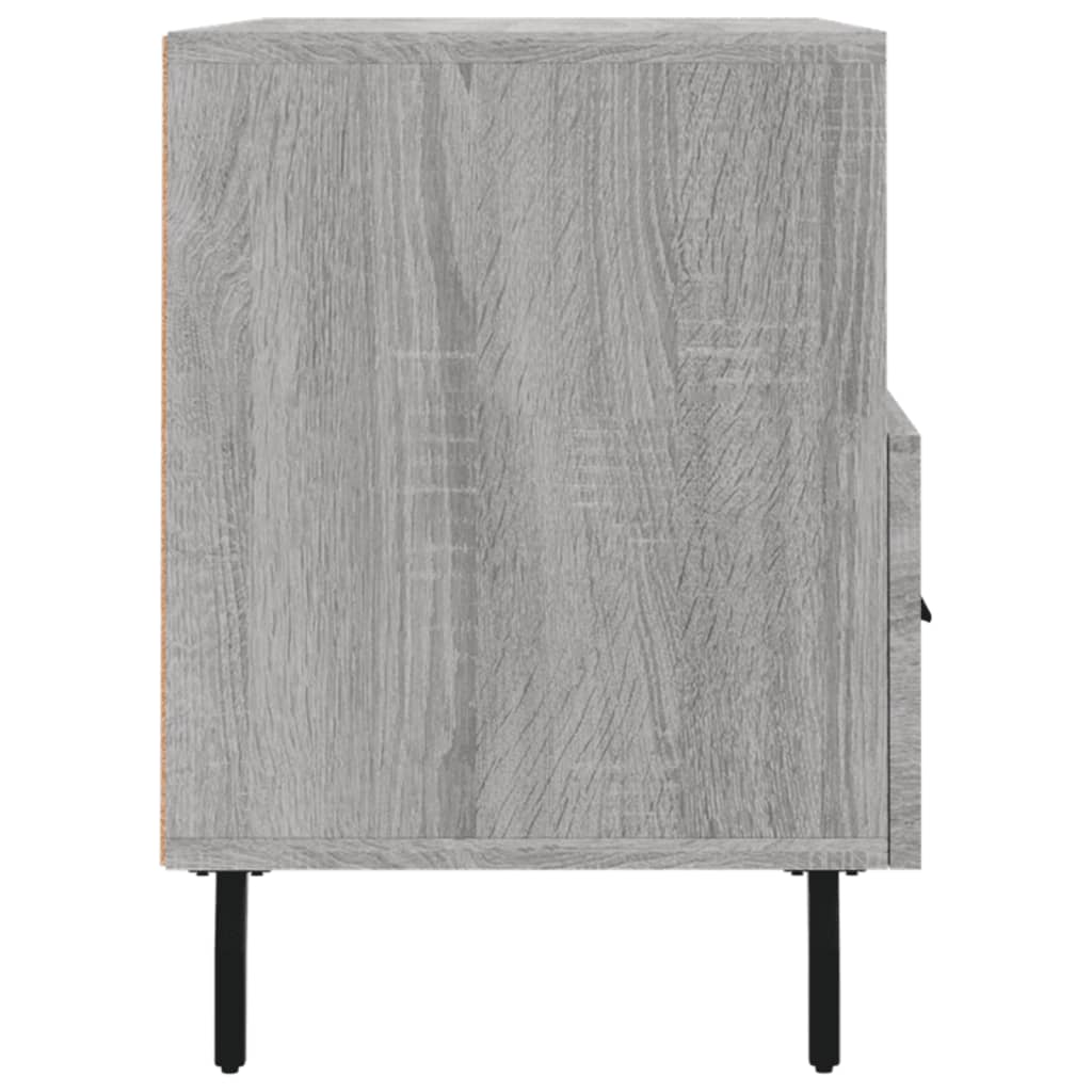 vidaXL Comodă TV, gri sonoma, 80x36x50 cm, lemn prelucrat vidaXL Comodă TV, gri sonoma, 80x36x50 cm, lemn prelucrat