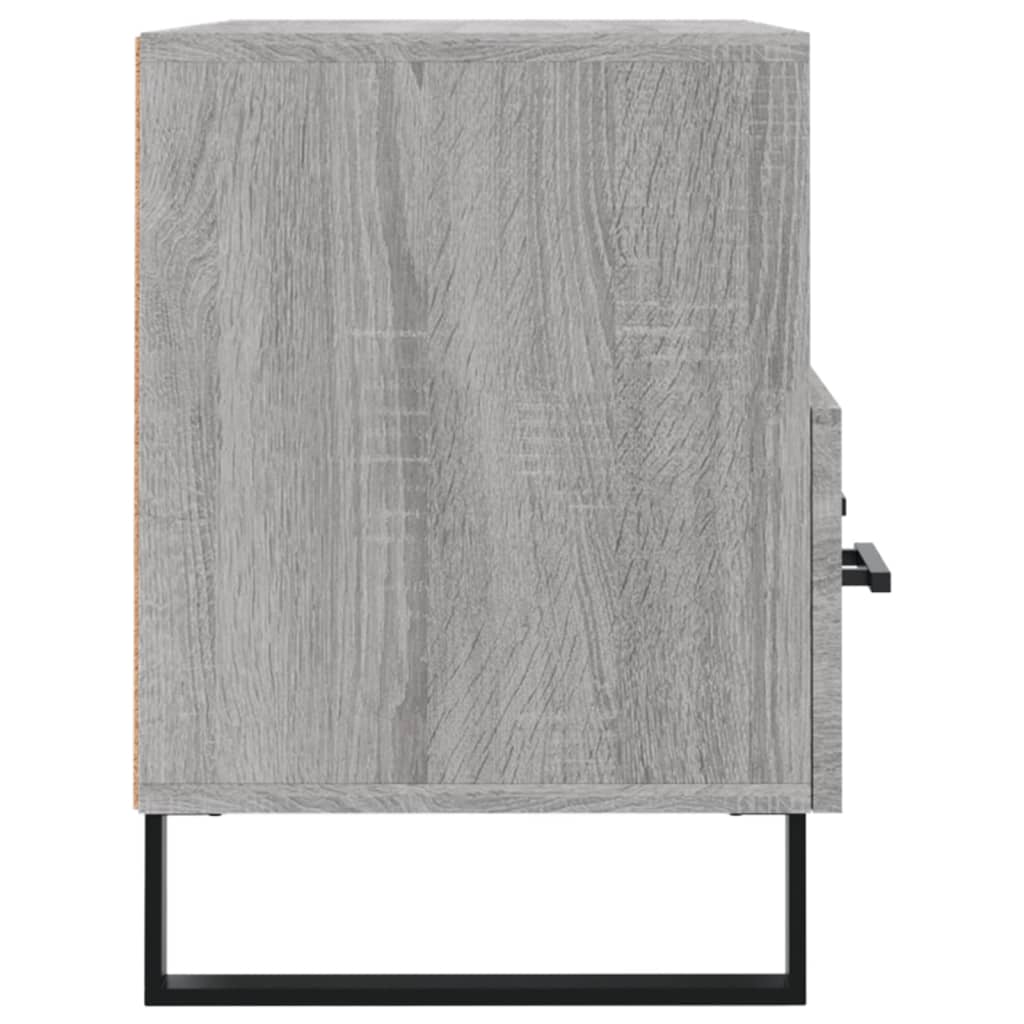 vidaXL Comodă TV, gri sonoma, 80x36x50 cm, lemn prelucrat vidaXL Comodă TV, gri sonoma, 80x36x50 cm, lemn prelucrat