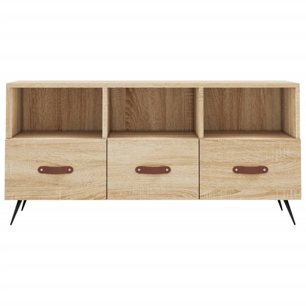 vidaXL Dulap TV stejar sonoma, 102x36x50 cm, lemn prelucrat